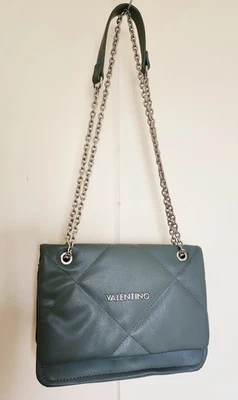 Valentino designer bag in grey wear either shoulder length or cross body style - Image 1 of 4