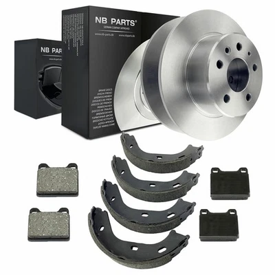 Disques de Frein Plaquettes Mâchoires Arrière pour Mercedes-Benz / 8 W114 W115 - Photo 1/4