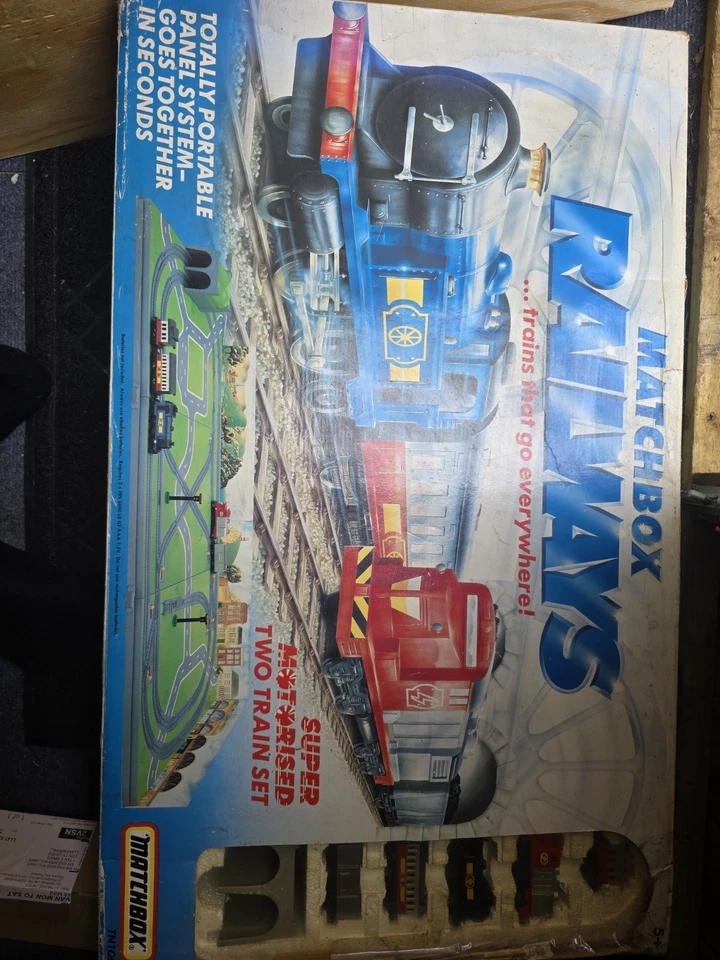 Matchbox Railways TN100 Vintage Highly Collectible Motorized Railway Set Boxed - Image 1 of 2