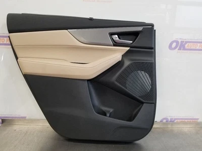 23 2023 ACURA MDX DOOR TRIM PANEL REAR LEFT DRIVER TAN BLACK  - Image 1 of 4