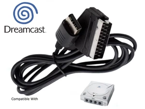 Sega Dreamcast Konsole - SCART LEAD Kabel-TV - UK-Verkäufer  - Bild 1 von 3