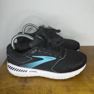 Brooks Ariel 20 Running Shoes Women’s Size 8 D Wide Black - Picture 1 of 7