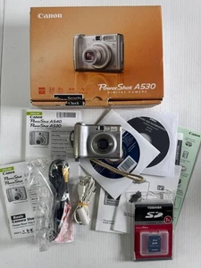 Canon PowerShot A530 Digital Camera Tested Working - Picture 1 of 14