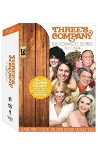 THREE'S COMPANY - The Complete Series (John Ritter) 1977-1984 New DVD Boxset - Picture 1 of 1