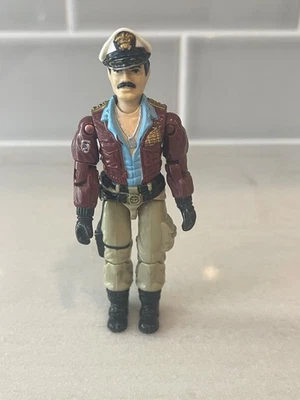 Figura de acción de colección GI Joe ARAH Admiral Keel Haul 1985 Foto 1 de 4