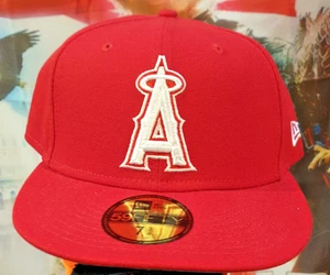Los Angeles Anaheim Angels 59FIFTY Fitted Hat size 7 3/4 New Era MLB - Bild 1 von 5