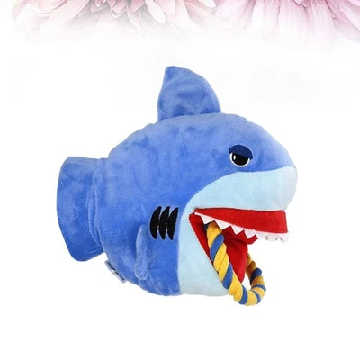  1PC Pet Chew Toy Cartoon Plush Glove Squeaky Sound Toy Dog Puppy Bite Rope Toy - Image 1 of 4