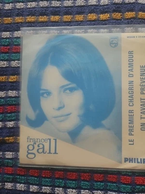 FRANCE GALL TRES RARE DISQUE JUKEBOX SP BIEM EXCELLENT ETAT - Photo 1/4