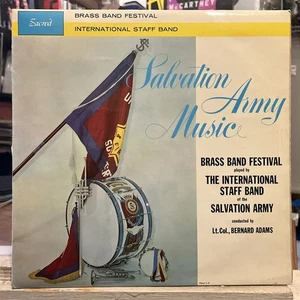 [CLASSICAL/MILITARY]~EXC LP~INTERNATIONAL STAFF BAND~Brass Festival~[1973~UK Imp - Picture 1 of 5