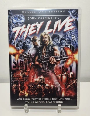 They Live Collector's Edition DVD 1988 John Carpenter  - Image 1 of 4