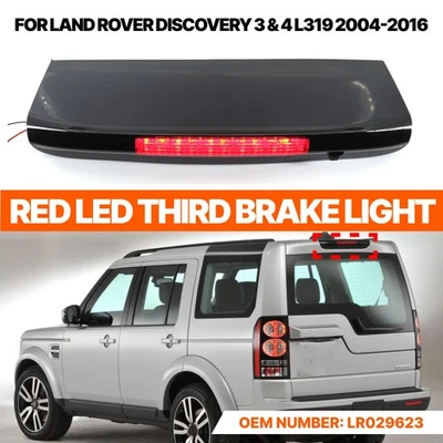 FOR LAND ROVER DISCOVERY 3 4 REAR UPPER HIGH LEVEL MOUNTED BRAKE STOP LIGHT LAMP - Image 1 of 4