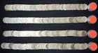 4-Rolls of 50 Canada 80% Silver Dimes $5 Face Value "CIRCULATED" 1938-1966