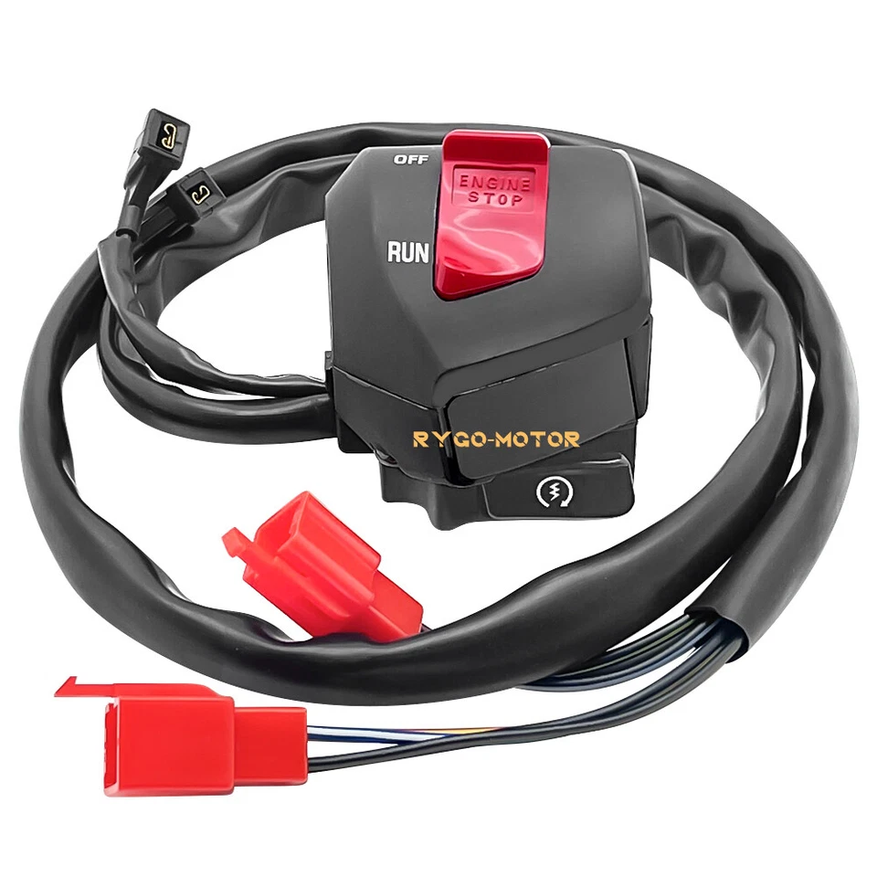 Interruptor de controle mão direita Start Stop Kill Switch 1991-1996 Honda CBR600F - Imagem 1 de 4