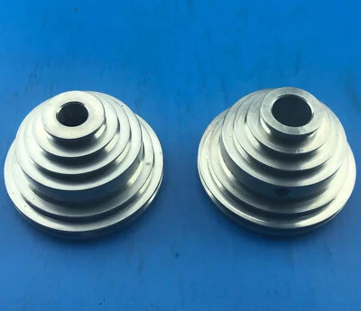 Micro Lathe 6 Step Pulley Set 1/2" Bore Taig / Peatol