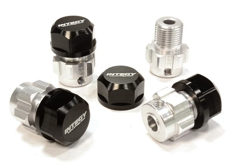 Billet Machined 17mm Wheel Hex (4) +6mm Offset for T-Maxx, 1/10 Revo & Summit - Image 1 of 1