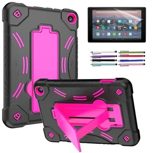 Dual Hybrid Shockproof Rugged Case für Amazon Kindle Fire 7 Tablet 12. Gen 2022 - Bild 1 von 11