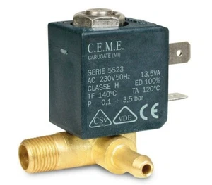 Magnetventil CEME 5523 230V/50Hz für Siemens TS14420/05 Dampfbügelstation - Bild 1 von 1