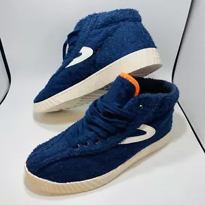 Tretorn Andre 3000 Nylite High Top Frottee Tuch Turnschuhe Herren Größe 6 - Bild 1 von 12