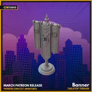Badvibes Banner | 40mm Crisis Protocol | Tabletop Gaming | Tabletop Miniature | - Picture 1 of 1