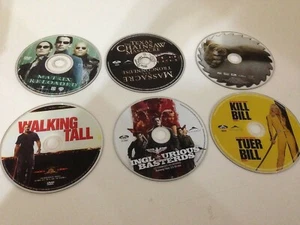 DVD Lot #3 Matrix/Saw/Kill Bill/Walking Tall/Inglourious Basterds/Texas Chainsaw - Picture 1 of 1