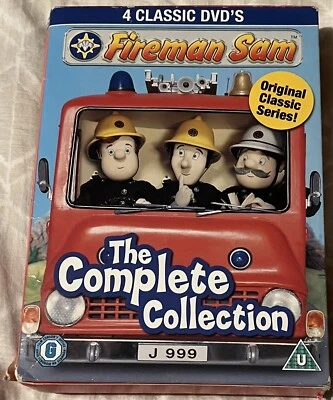 FIREMAN SAM DVD THE COMPLETE COLLECTION CLASSIC SERIES 1 TO 4 BOX SET OOP RARE - Image 1 of 4