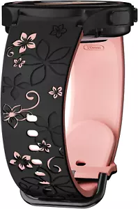 Flower Engraved Band for Samsung Galaxy Watch 7/6/5/4/FE 40mm 44mm/Galaxy Watch - Picture 1 of 8