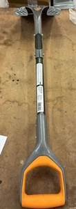 Set of 2  Fiskars Square Garden Spade Shovel 46" Steel Flat Shovel with D-Handle - Picture 1 of 2