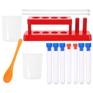Storage Rack Test Tubes STEM Experimental Accessories Child Fixed Holders Kit - Picture 1 of 12
