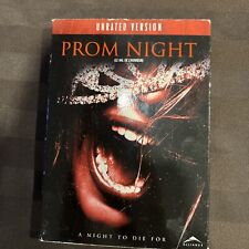 Prom Night (Dvd, 2008, Unrated) Slipcover Britanny Snow Free Shipping In Canada