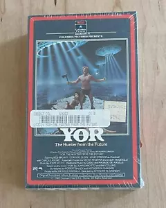 YOR HUNTER FROM THE FUTURE (1983) Sealed Betamax RCA Fantasy Sci Fi Action - Imagen 1 de 9