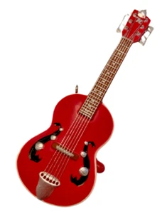 GUITARRA HALLMARK RECUERDO LITTLE STRUMMER PRIMERA MINIATURA CON SONIDO RÉPLICA EXACTA - Imagen 1 de 6