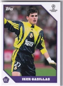 Tarjeta de novato Topps Lost RC - Iker Casillas - Imagen 1 de 2