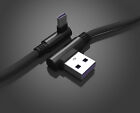90 DEGREE Right Angle USB Type C Fast Data Sync Charger Charging Cable Lead Wire