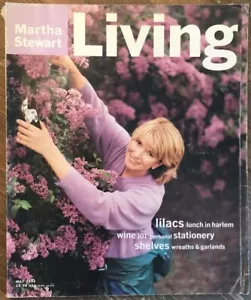 Martha Stewart Living May 1996 Number 39 Lilacs Wine Stationery Wreaths Garlands - Picture 1 of 3