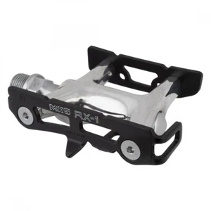 MKS PEDALS MKS RX1 NJS BK/SL 9/16 - Picture 1 of 1