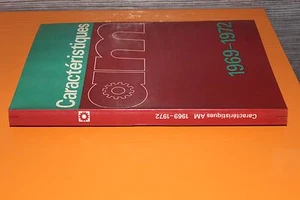 (156B) Caractéristiques AM Soupape Allumage Carbu Frein Injection...1969-1972 - Picture 1 of 1
