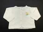 Vintage White Ducky Baby Sweater Size 3-6 Mo.