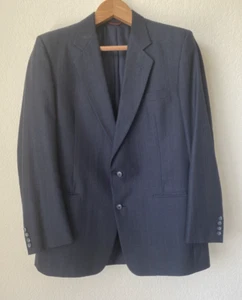 Hart Schaffner & Marx Kepps of Florida Navy Suit Size Medium - Bild 1 von 10