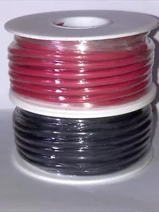 Cable de prueba Belden 20 AWG rojo y negro 5.000 V 25 pies de cada color - Imagen 1 de 1