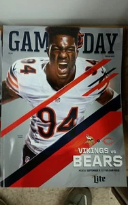 Chicago Bears Minnesota Vikings Leonard Floyd Gameday Program Soldier Field - Picture 1 of 3