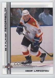 2000-01 ITG Be A Player Memorabilia Igor Larionov #490 HOF