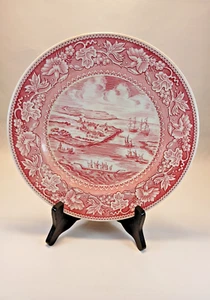 WEDGWOOD OLD NEW YORK SERIES 1er ED PLATE HAERTGER'S VIEW OF NIEUW AMSTERDAM1626 - Bild 1 von 8