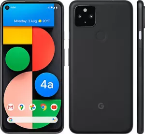 Google Pixel 4a 5G 128GB+6GB Fingerprint 16MP Unlocked Smartphone New Sealed - Picture 1 of 14