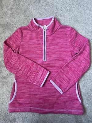 Faded Glory Girls Sweatshirt Size M(7/8) Pink Long Sleeve  - Image 1 of 4