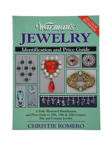 Warmans Jewelry Identification & Price Guide Christie Romero 2002 Gem Book - Picture 1 of 9