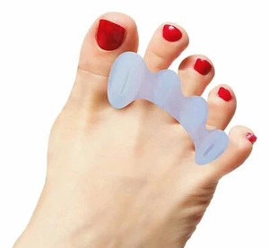 Toe Separators Correct Your Toes Toe Spacers Support Foot Fitness Bunions Soft - Picture 1 of 24