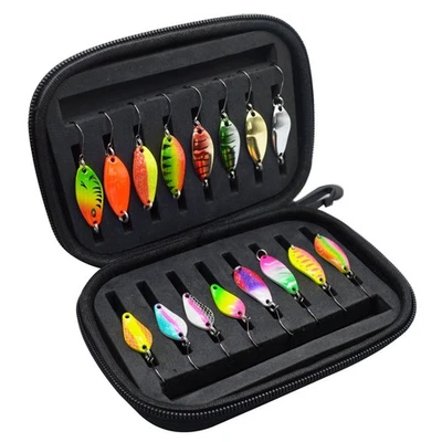 Brand New 16pc Artificial Bait Fishing Parts 134g 16pcs/set Metal Spoon Spinner - Image 1 of 4
