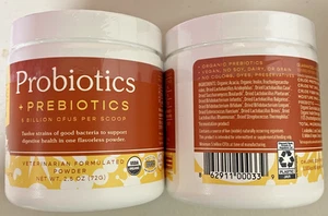 Fera Pet Organic Probiotics + Prebiotics Supplements for Gut Health Digestion - Picture 1 of 1