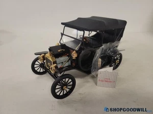 WUNDERSCHÖNE VINTAGE FRANKLIN MINT 1913 FORD MODELL T MASCHINE MOTORHAUBE & TÜREN OFFEN NEU IM KARTON - Bild 1 von 7