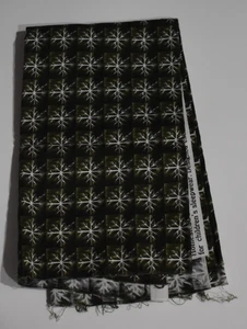 HOMESTEAD FLAKES Leslie Beck DAISY KINGDOM Baumwolle GRÜN WEISS 1/2 Yard X 42" - Bild 1 von 3